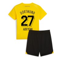 Maglie da calcio Borussia Dortmund Karim Adeyemi #27 Prima Maglia Bambino 2023-24 Manica Corta (+ Pantaloni corti)